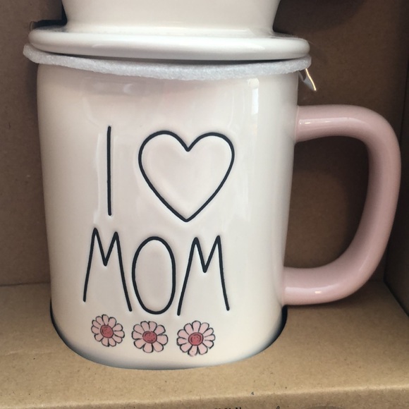 Rae Dunn BREW & I LOVE MOM set - Picture 3 of 5